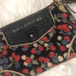 Juicy couture cherry blossom wristlet
